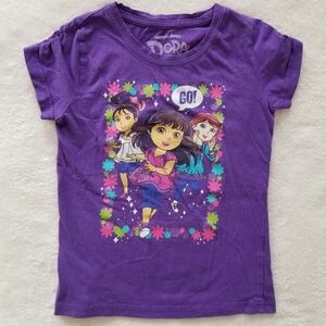 Nickelodeon Purple Dora Graphic Tee